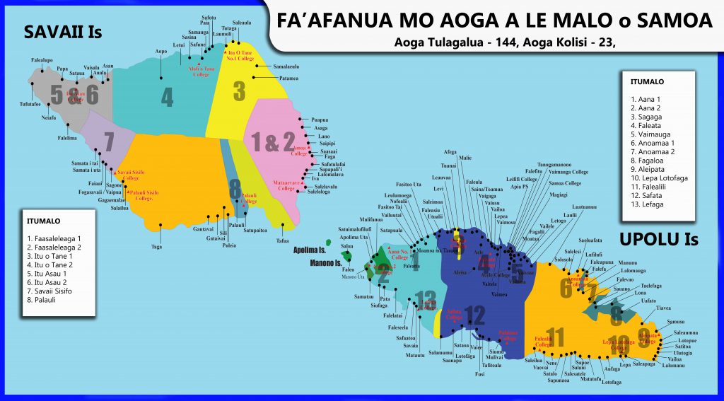 Samoa School Map 2018_final – Ministry of Education and Culture
