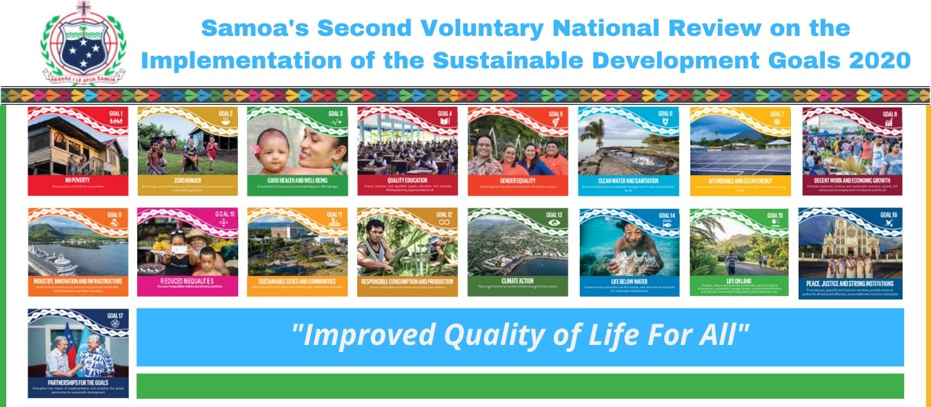 Samoa's Second Voluntary National Review on the Implementation of the Sustainable Development Goals 2020