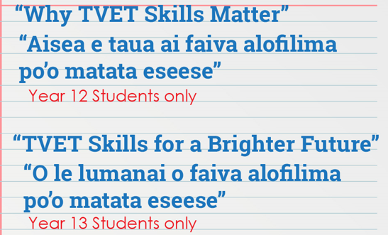 TVET Essay Topics